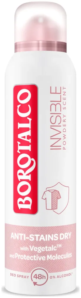 Borotalco Deo Invisible Pink Spray 150ml