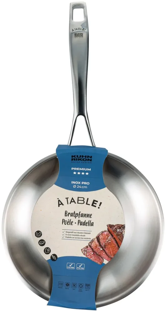 À Table! Bratpfanne Inox Pro 24cm
