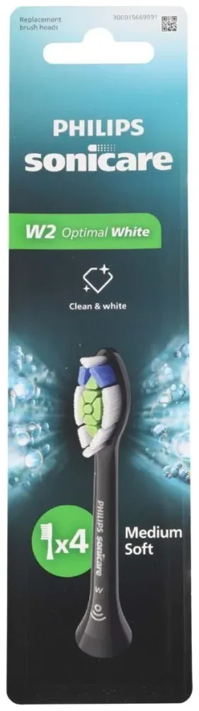 Philips Bürstenköpfe Optimal White Hx6064/88 (4er-Pack)