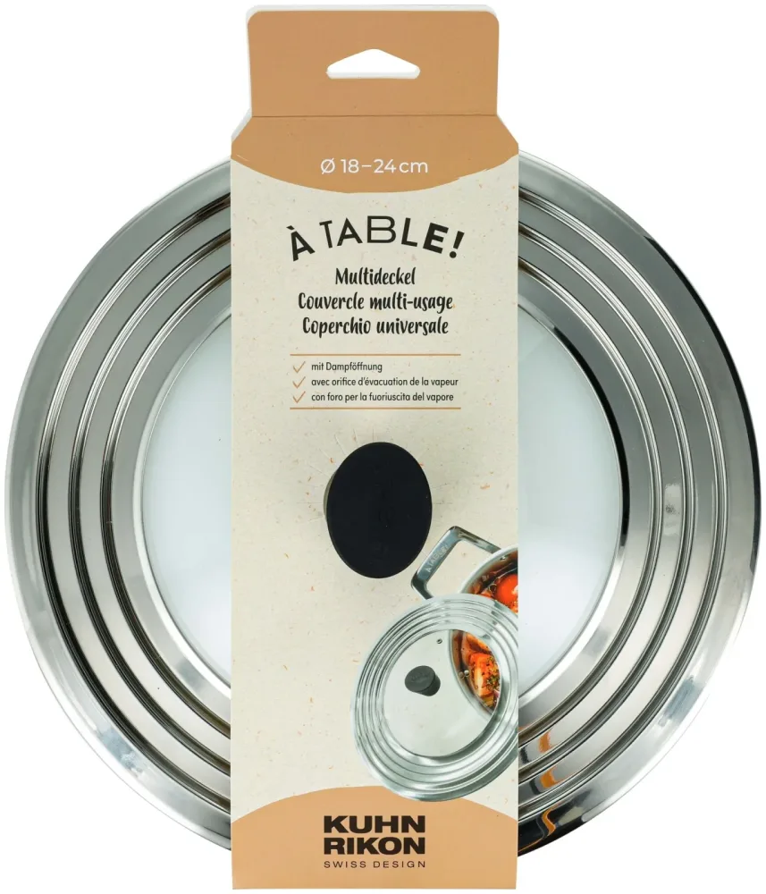 À Table! Multideckel 18-24cm
