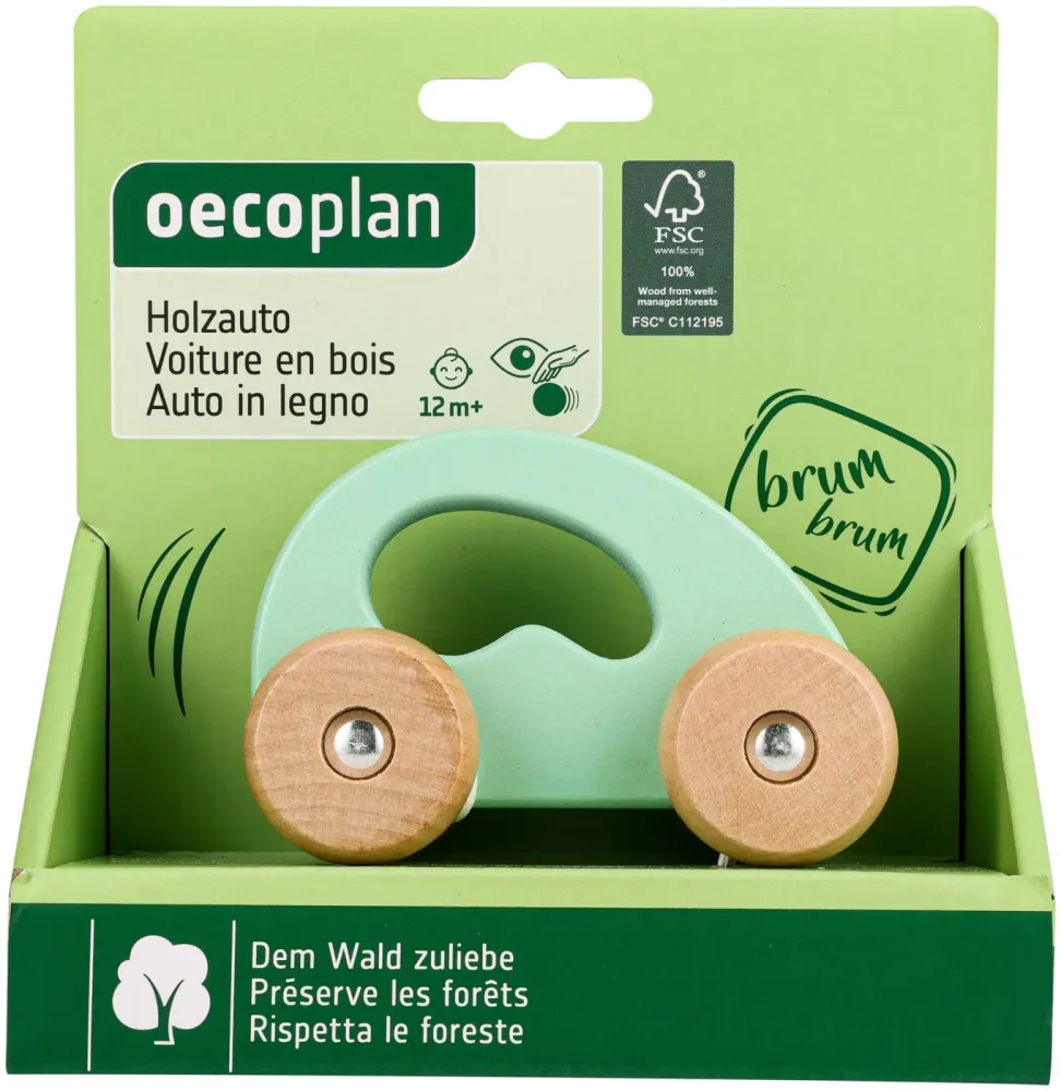 Oecoplan Greifauto aus Holz 12+ Monate