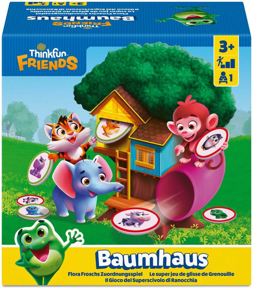 Think Fun - ThinkFun Friends: Baumhaus, Multicolor