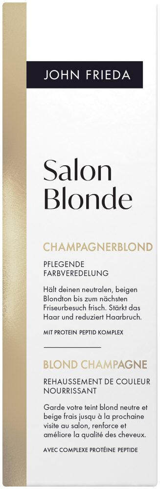 John Frieda Salon Blonde Champagnerblond Pflegende Farbveredelung 120 ml