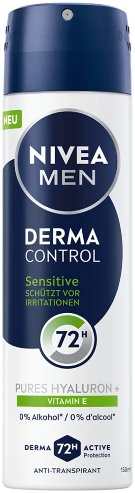 Nivea Men Deospray Derma Control Sensitive Anti-Transpirant
