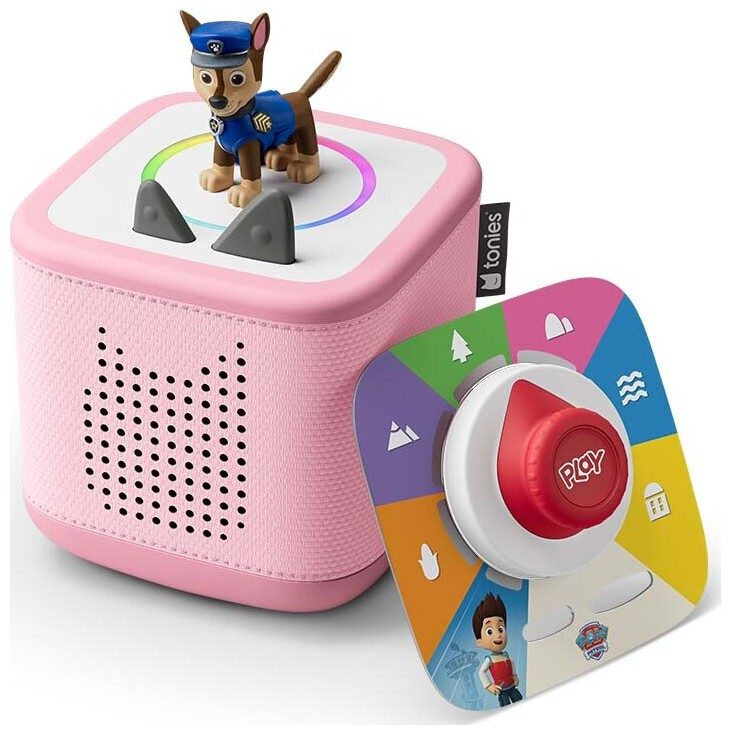 Tonies - Toniebox 2 Rosa Play Set Paw Patrol Chase, deutsch