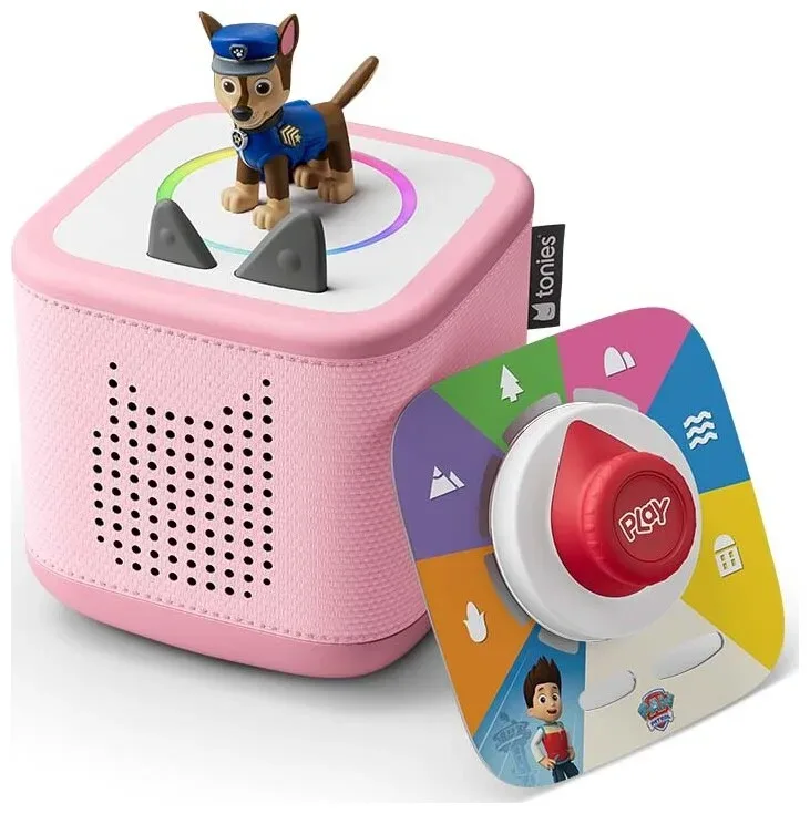Tonies - Toniebox 2 Rosa Play Set Paw Patrol Chase, deutsch