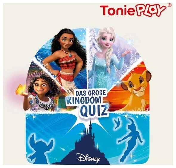 Tonies - Disney: Das grosse Kingdom-Quiz, deutsch, Multicolor