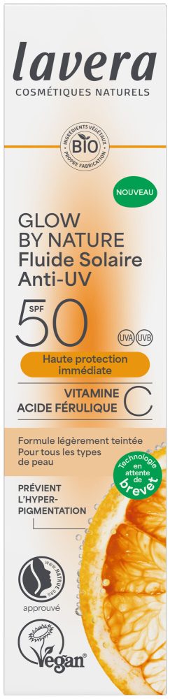 lavera Glow by Nature Anti-UV Fluid LSF 50
