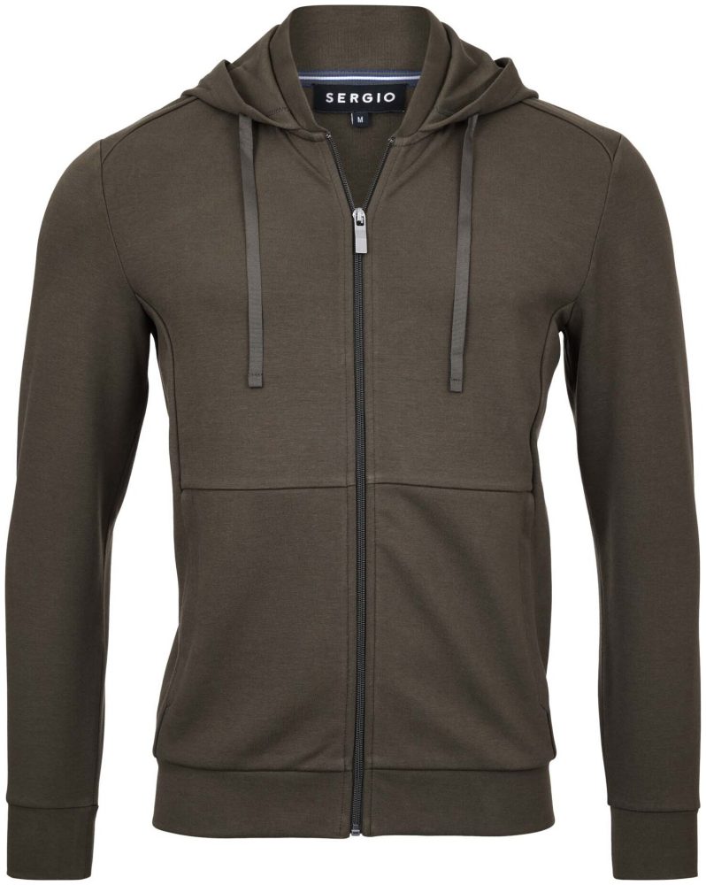 Sergio Sweatjacke khaki XXL