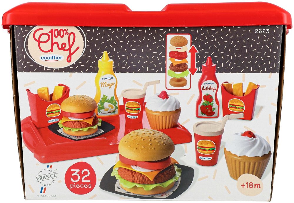 Ecoiffier Hamburger-Box
