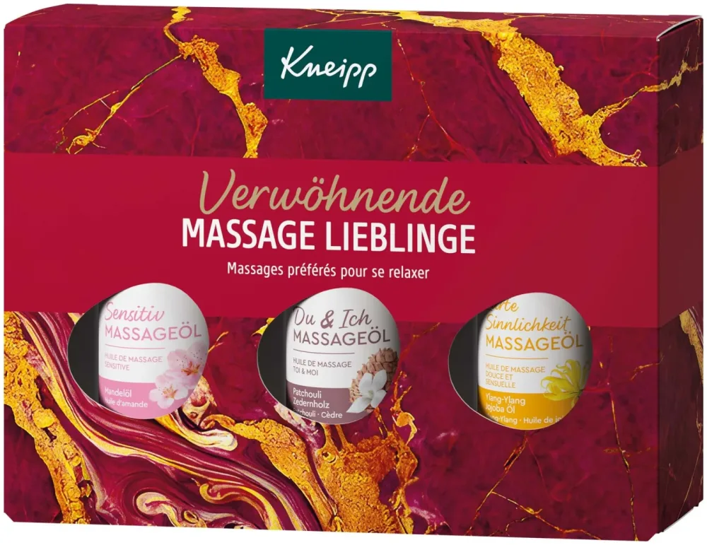Kneipp Verwöhnende Massage Lieblinge 3 x 20 ml