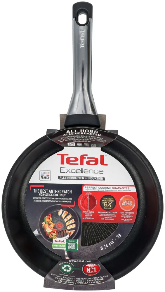 Tefal - Bratpfanne, 24cm, Black