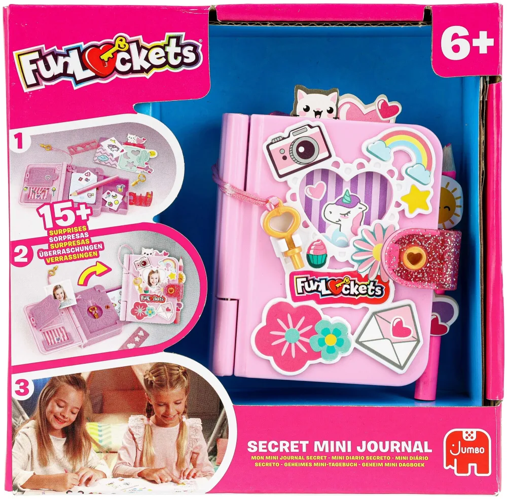 Jumbo Funlockets Mini Tagebuch
