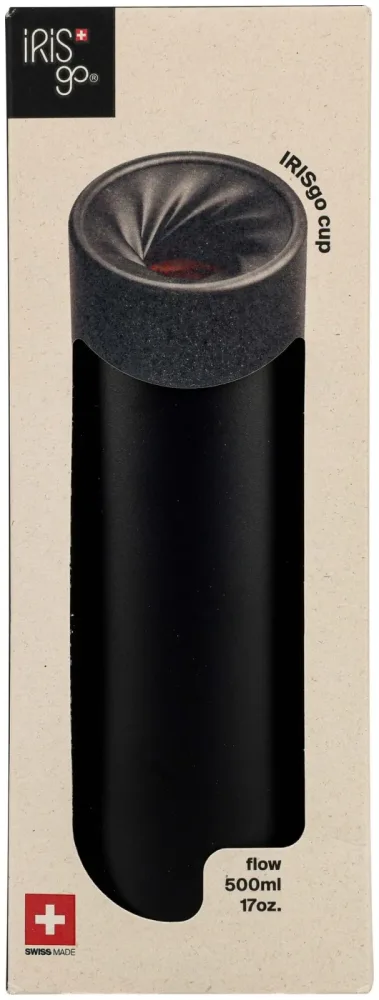 iRiS go cup sip roasted black 500ml