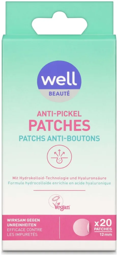 well Anti-Pickel Patches 20 Stück