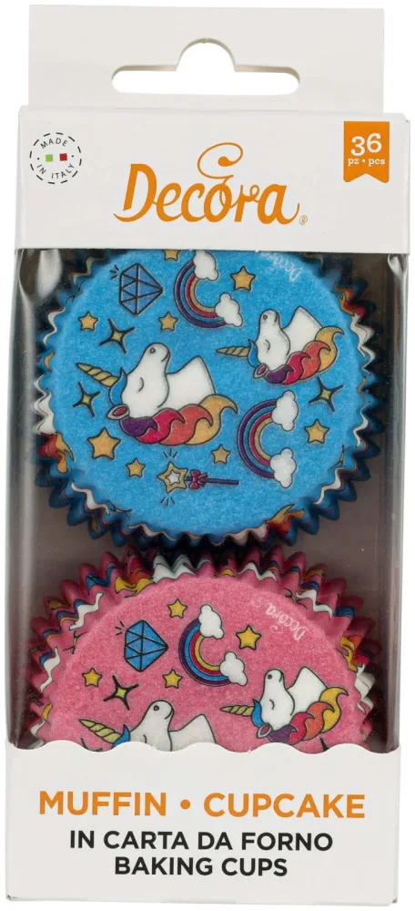 Decora Muffin-Backform Einhorn 5cm