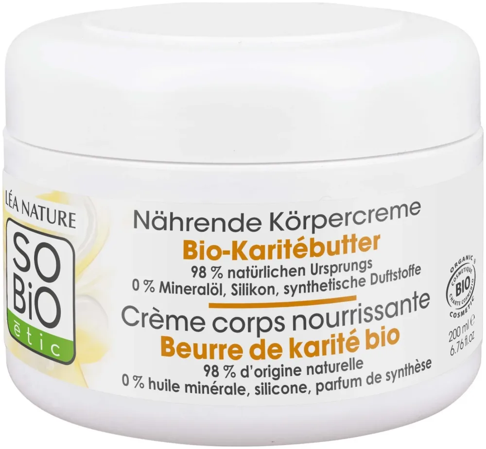 LEA Nature So’bio Etic Nährende Körpercreme mit Bio-Karitébutter - 200ml