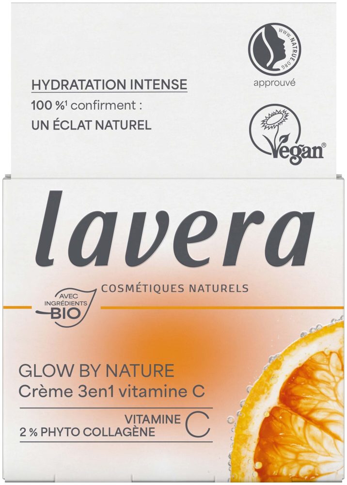 Lavera - Glow by Nature Vitamin C 3in1 Creme, 50 ml