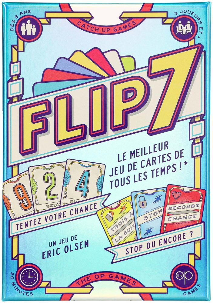 Catch up Games - Flip 7, französisch, Multicolor