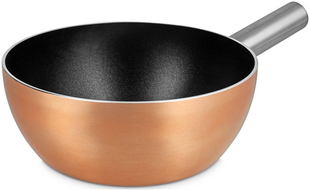 Fondue-Caquelon Aluminium kupfer 22cm