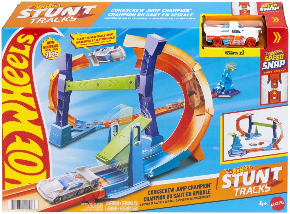 Hot Wheels Stunttracks Sprung durch die Spirale 4+ Jahre