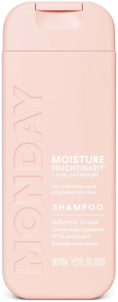Monday Moisture Feuchtigkeit Shampoo, 90ml Travel Size