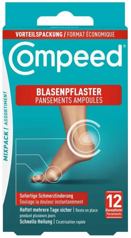 Compeed Blasenpflaster Mix 12 CB