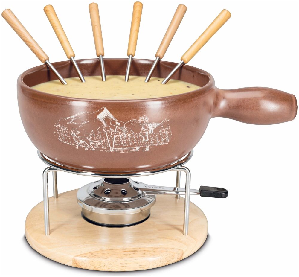 Nouvel Fondue-Set Wander Seppli 9-teilig
