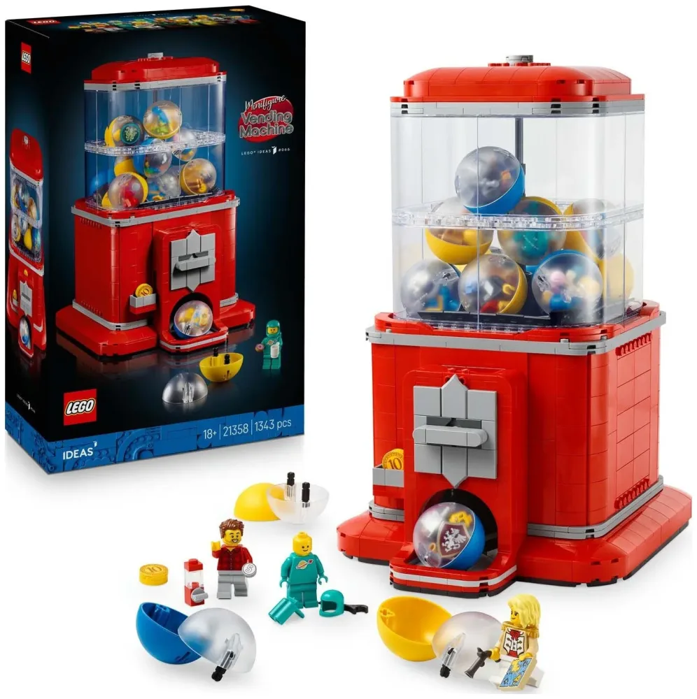 LEGO® - 21358 Kaugummiautomat mit Minifiguren, Multicolor