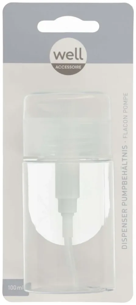 Well Dispenser Pumpbehältnis 100ml Travel Size