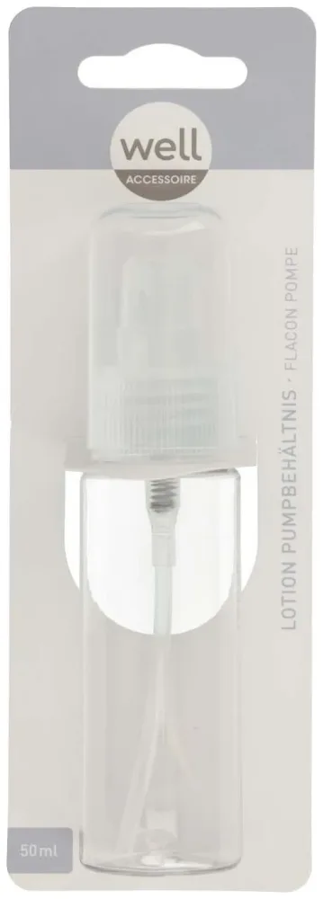 Well Lotion Pumpbehältnis 50ml Travel Size