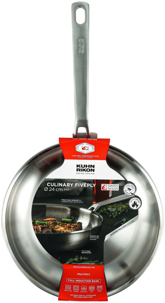Kuhn Rikon - Bratpfanne, 24cm, Chrom
