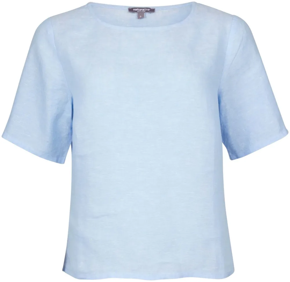 Naturaline Textil Naturaline Damen T-Shirt hellblau XS
