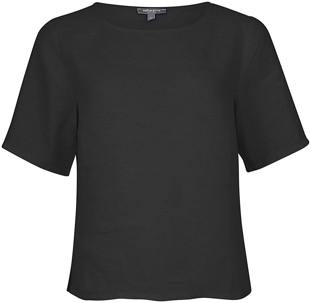 Naturaline Textil Naturaline Damen T-Shirt schwarz XS
