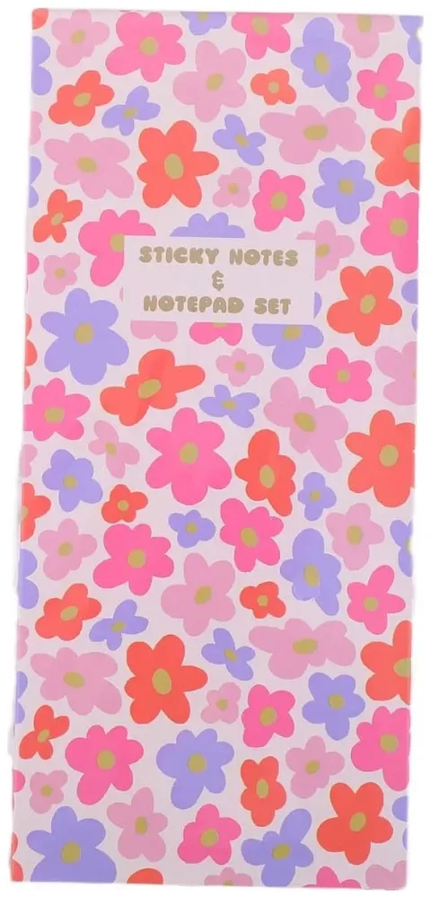 Flower Power Haftnotizen Set
