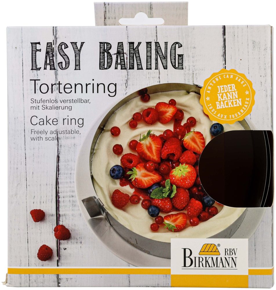 Birkmann Tortenring verstellbar 10cm
