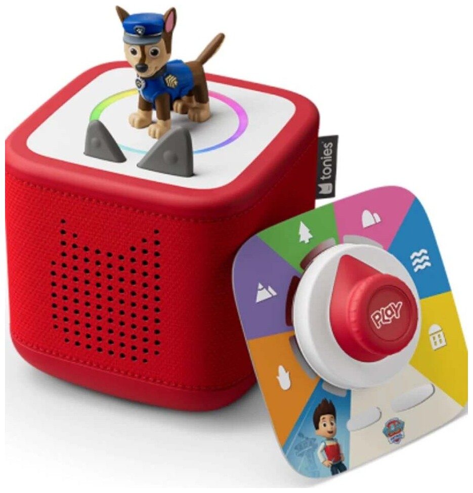 Tonies - Toniebox 2 Rot Play Set Paw Patrol Chase, deutsch