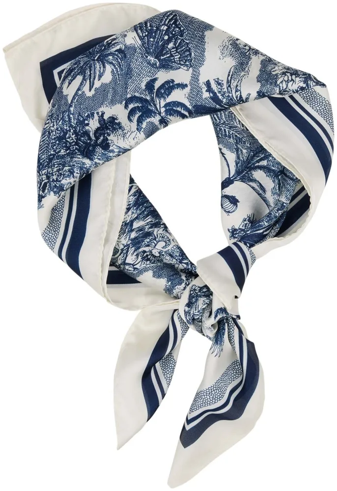 Foulard blau
