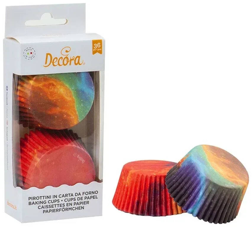 Decora Muffinform Kosmos 5cm 36 Stück