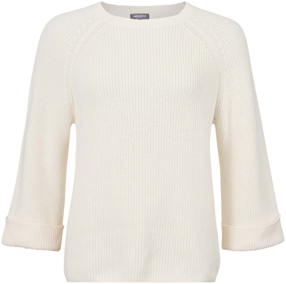 Naturaline Textil Naturaline Damen Pullover offwhite M