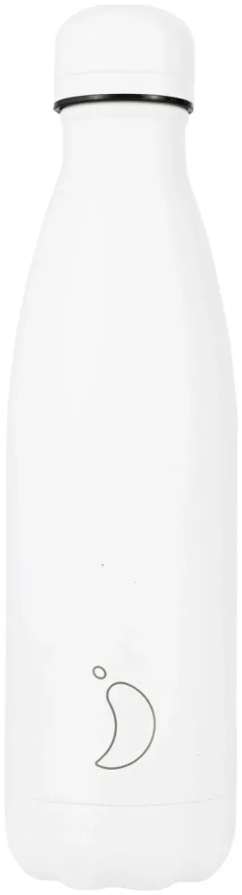Chilly's Bottle Matte All White 500ml