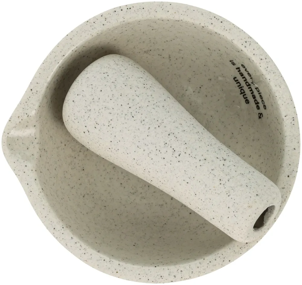 Keramikmörser sand 10cm