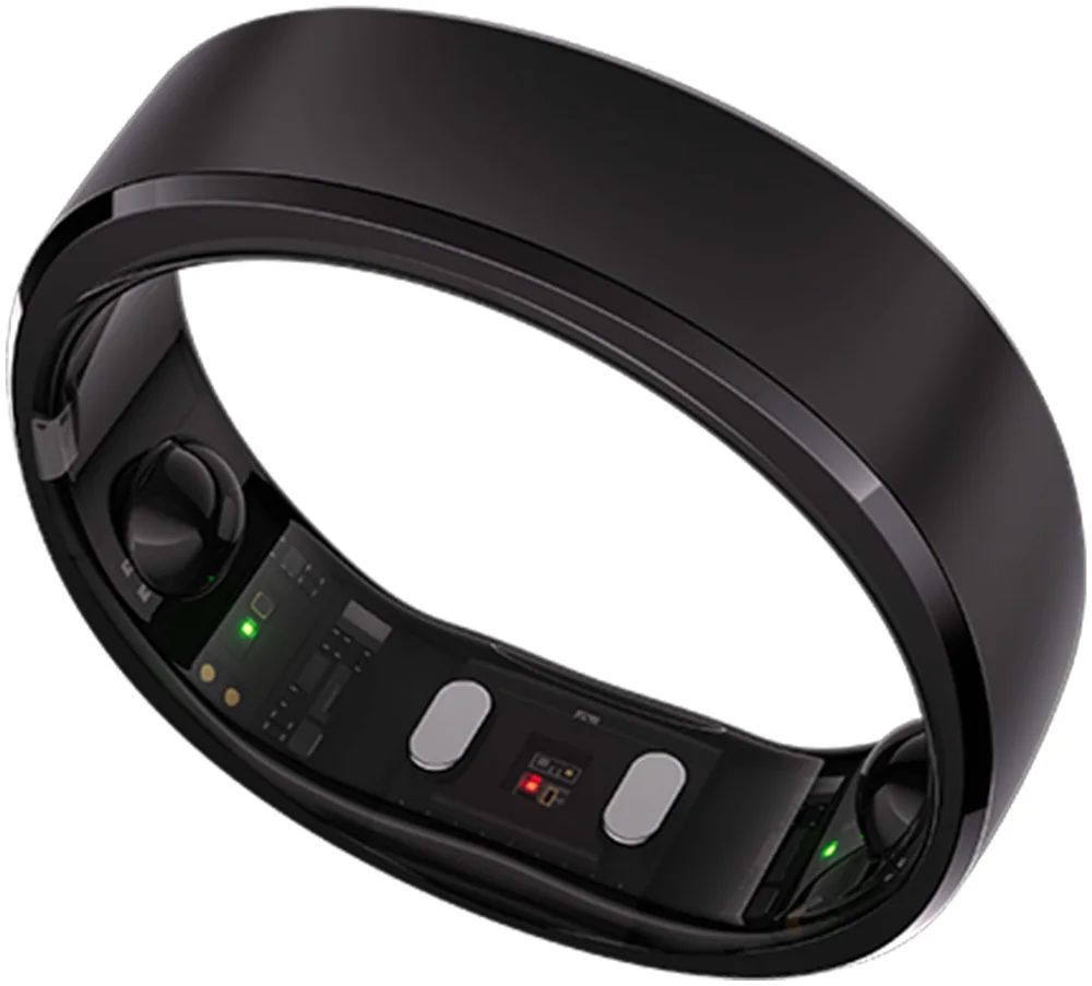 RingConn Smart Ring Generation 2 Grösse 8 Schwarz