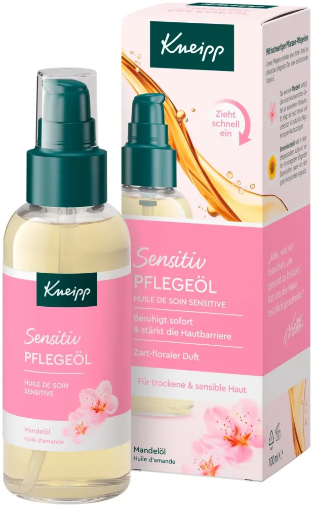 Kneipp Sensitiv Pflegeöl Mandelblüten Hautzart 100 ml