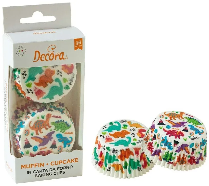 Decora Muffinform Jurassic 5cm Papier