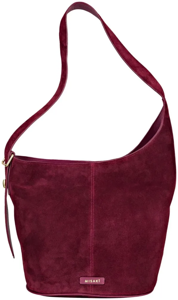 Misakï Handtasche weinrot
