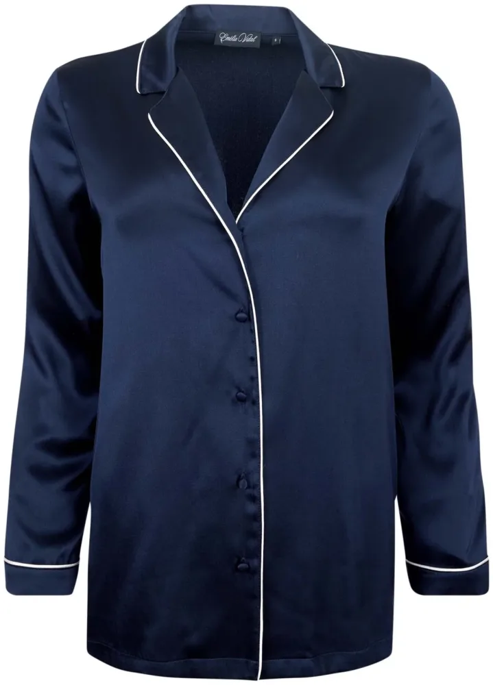Emélie Vidal Pyjama Top night sky S