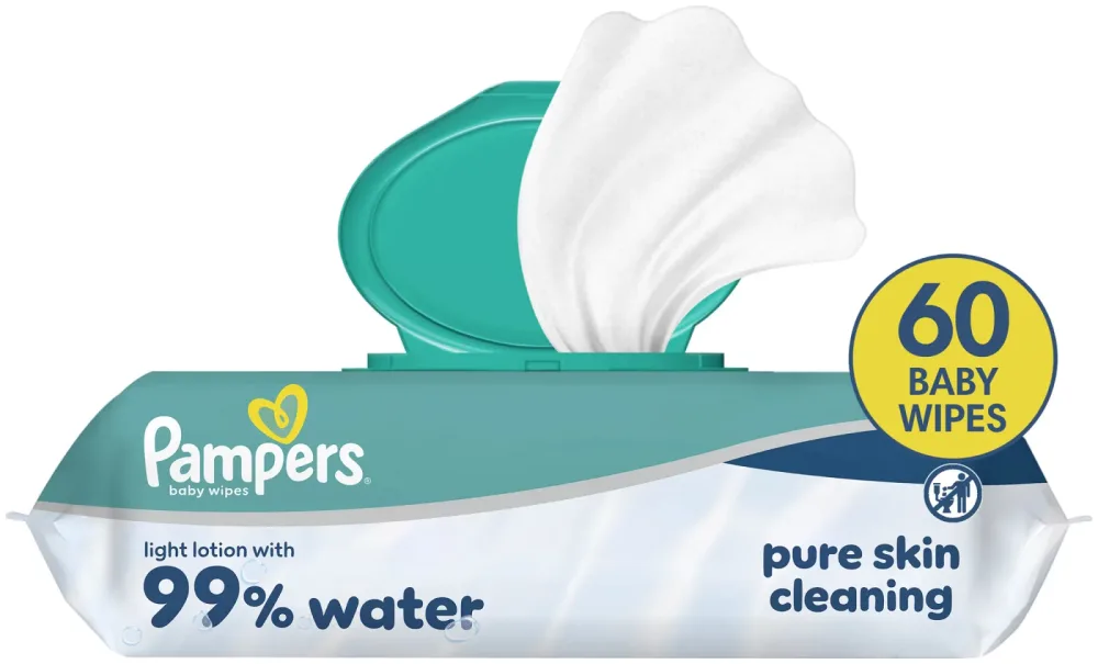 Pampers Feuchttücher 99% Water 60 Stück