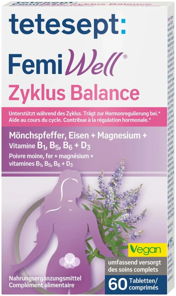tetesept FemiWell Zyklus Balance 60 Tabletten