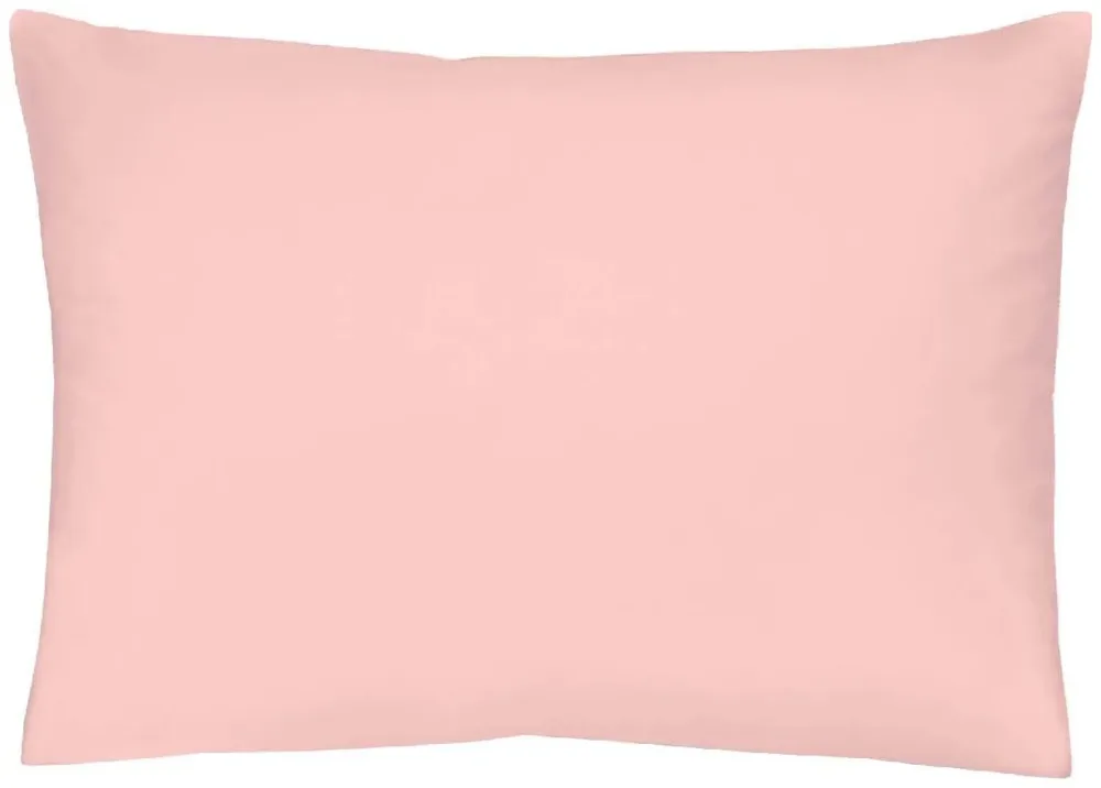 Naturaline Textil Naturaline Kissenbezug Percal 50x70, Uni rosa
